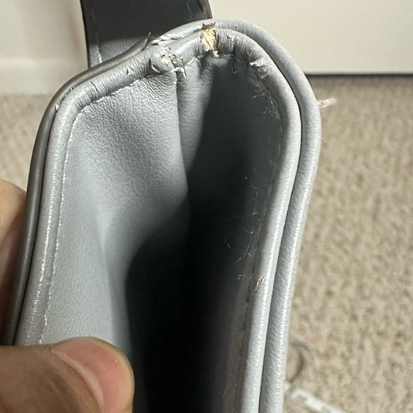 Sole Society Chic Gray Hobo Bag with Quilted Texture - Picture 10 of 13